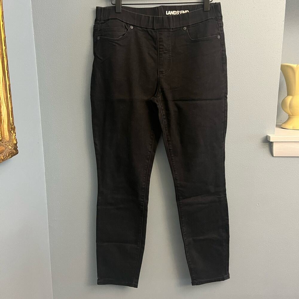 Lands’ End Pull On Skinny Jeans